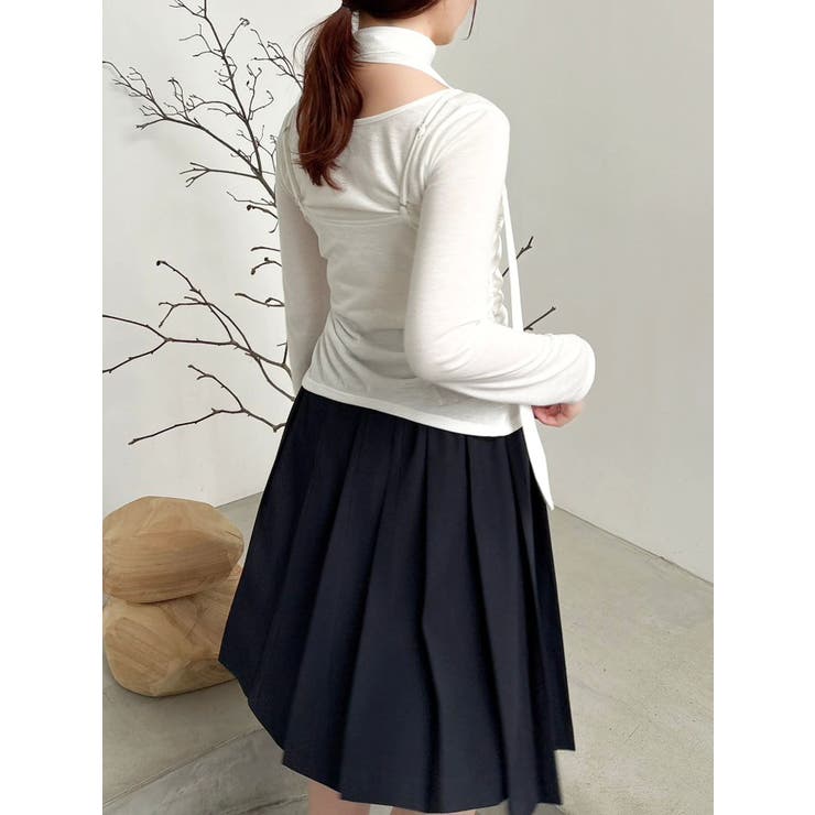 レイヤードデザインカットソー | dazzlin | 詳細画像33 