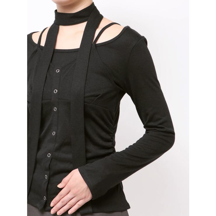 レイヤードデザインカットソー | dazzlin | 詳細画像41 