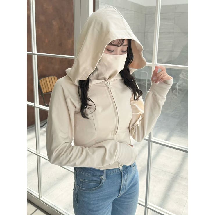 【吉田朱里】UVコンパクトパーカー | dazzlin | 詳細画像14 