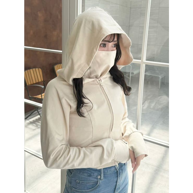 【吉田朱里】UVコンパクトパーカー | dazzlin | 詳細画像15 