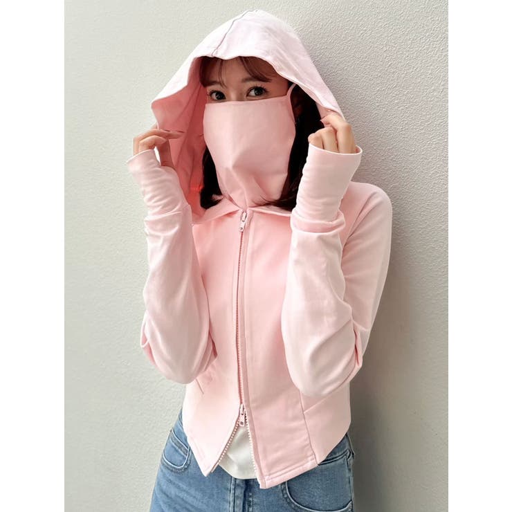 【吉田朱里】UVコンパクトパーカー | dazzlin | 詳細画像7 