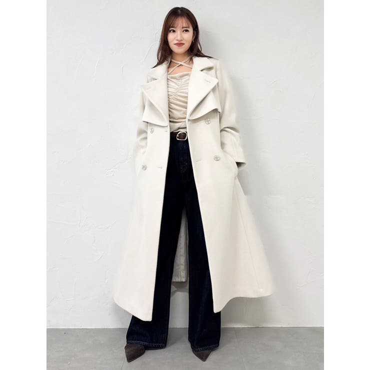 【セットアップ対応】フラワーシシュウベロアトップス | dazzlin | 詳細画像12 