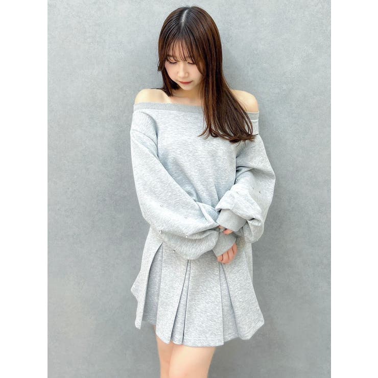 【20周年記念復刻！/セットアップ対応】ビジュースリーブカットプルオーバー | dazzlin | 詳細画像22 