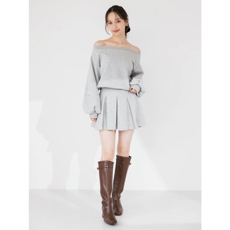 【20周年記念復刻！/セットアップ対応】ビジュースリーブカットプルオーバー | dazzlin | 詳細画像3 