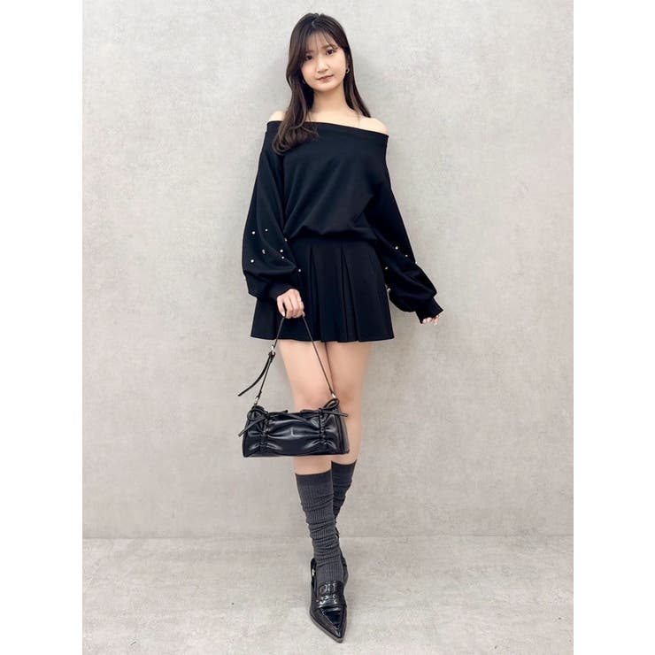 【20周年記念復刻！/セットアップ対応】ビジュースリーブカットプルオーバー | dazzlin | 詳細画像30 