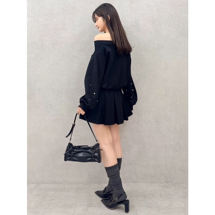 【20周年記念復刻！/セットアップ対応】ビジュースリーブカットプルオーバー | dazzlin | 詳細画像31 