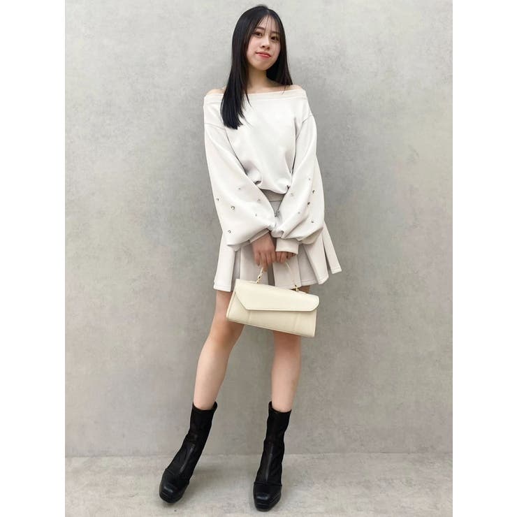 【20周年記念復刻！/セットアップ対応】ビジュースリーブカットプルオーバー | dazzlin | 詳細画像35 