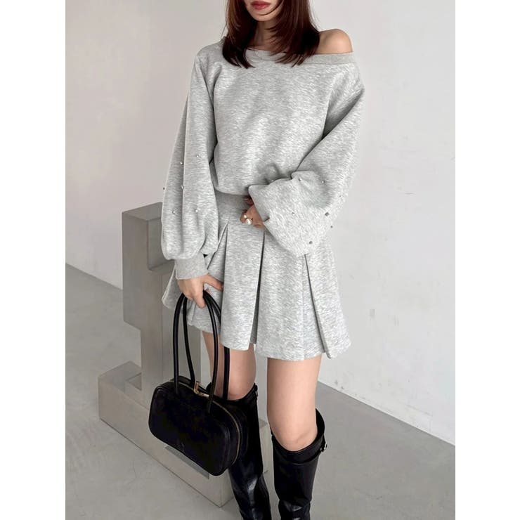 【20周年記念復刻！/セットアップ対応】ビジュースリーブカットプルオーバー | dazzlin | 詳細画像42 