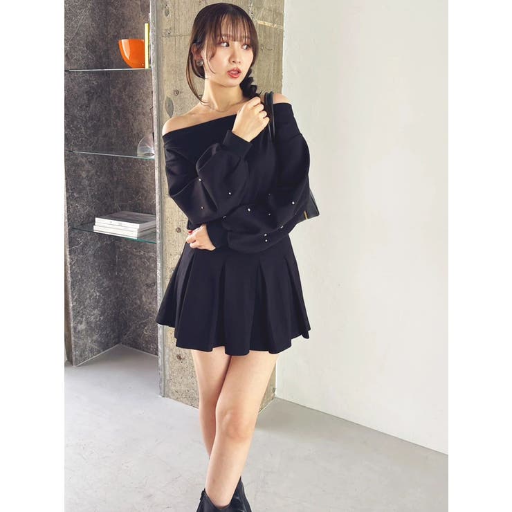 【20周年記念復刻！/セットアップ対応】ビジュースリーブカットプルオーバー | dazzlin | 詳細画像45 