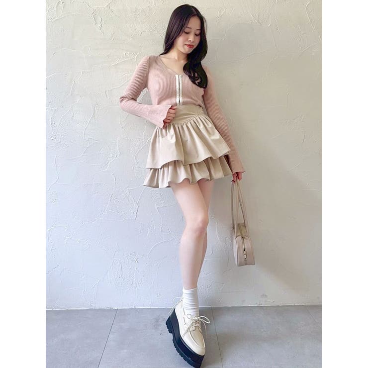 フロントホックニットカーディガン | dazzlin | 詳細画像17 