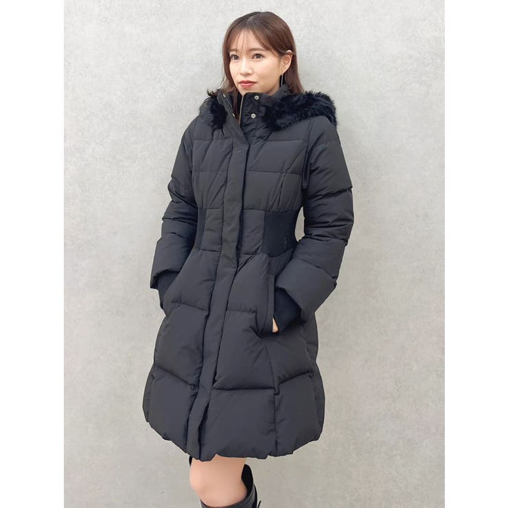 ウエストマークレディダウンコート | dazzlin | 詳細画像10 