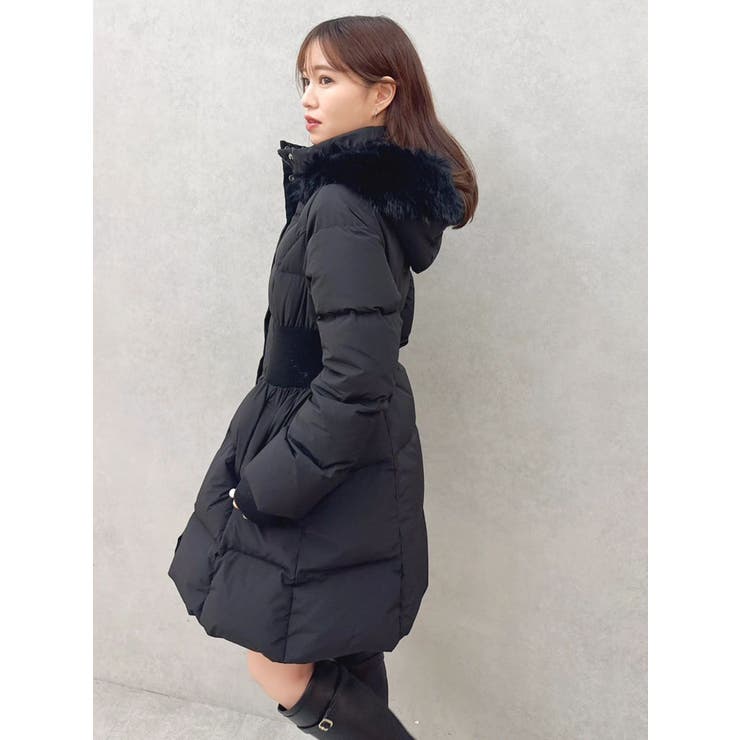 ウエストマークレディダウンコート | dazzlin | 詳細画像12 