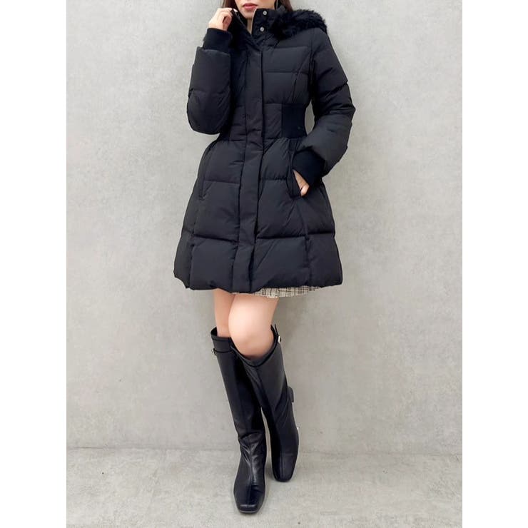 ウエストマークレディダウンコート | dazzlin | 詳細画像13 