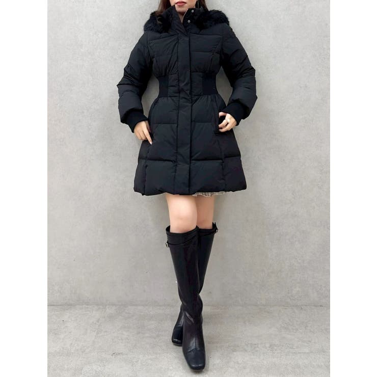 ウエストマークレディダウンコート[品番：MKSW0067664]｜dazzlin