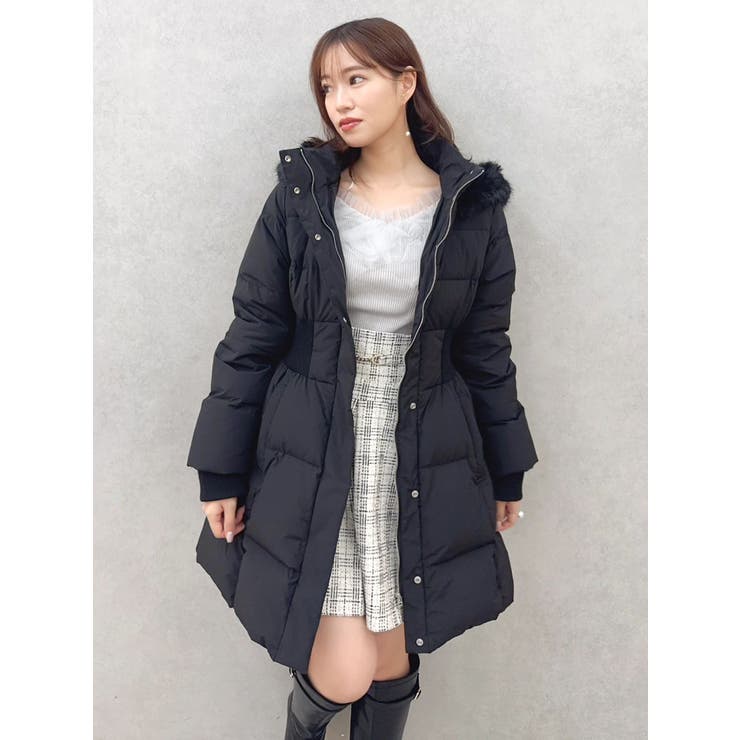 ウエストマークレディダウンコート | dazzlin | 詳細画像17 