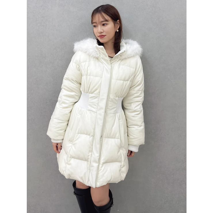 ウエストマークレディダウンコート | dazzlin | 詳細画像19 