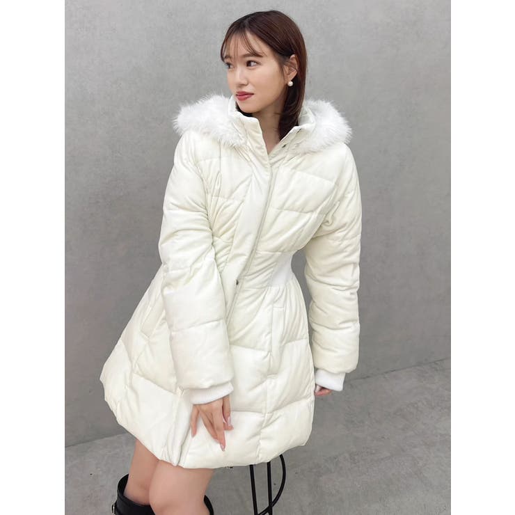 ウエストマークレディダウンコート | dazzlin | 詳細画像20 