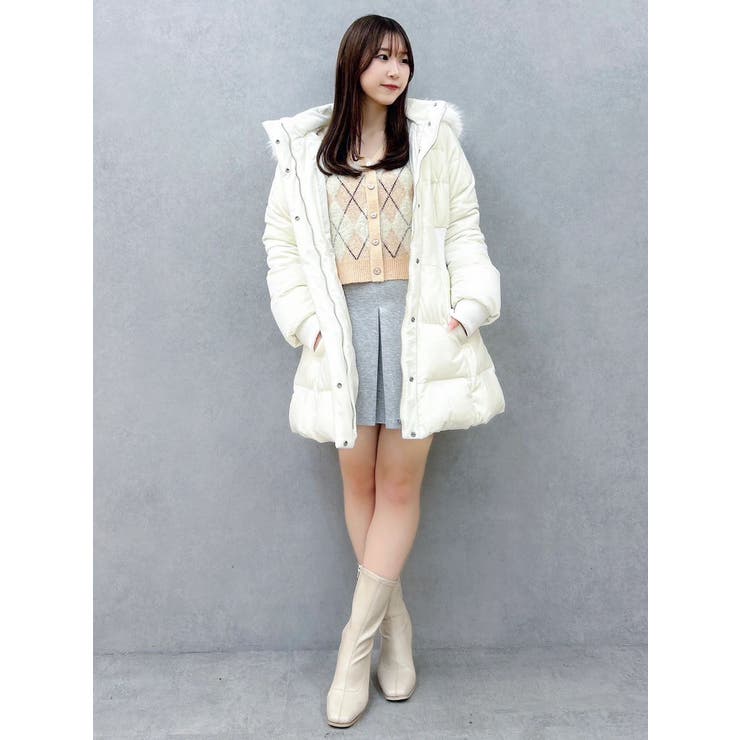 ウエストマークレディダウンコート | dazzlin | 詳細画像33 