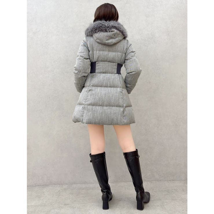 ウエストマークレディダウンコート | dazzlin | 詳細画像40 