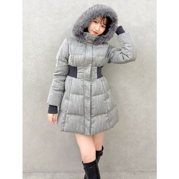 ウエストマークレディダウンコート | dazzlin | 詳細画像41 