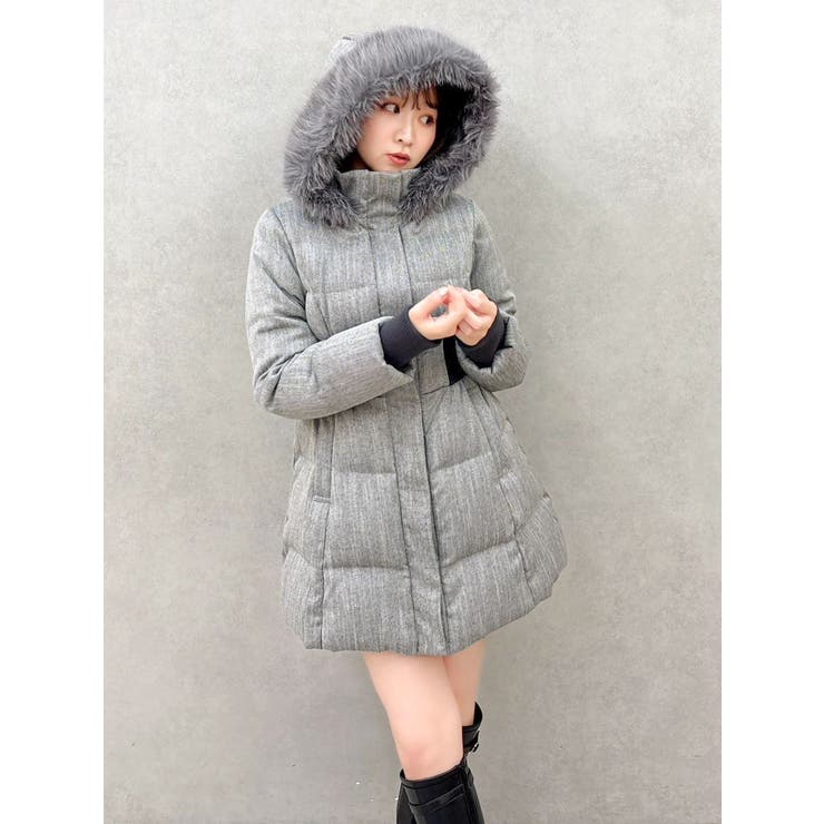 ウエストマークレディダウンコート | dazzlin | 詳細画像42 