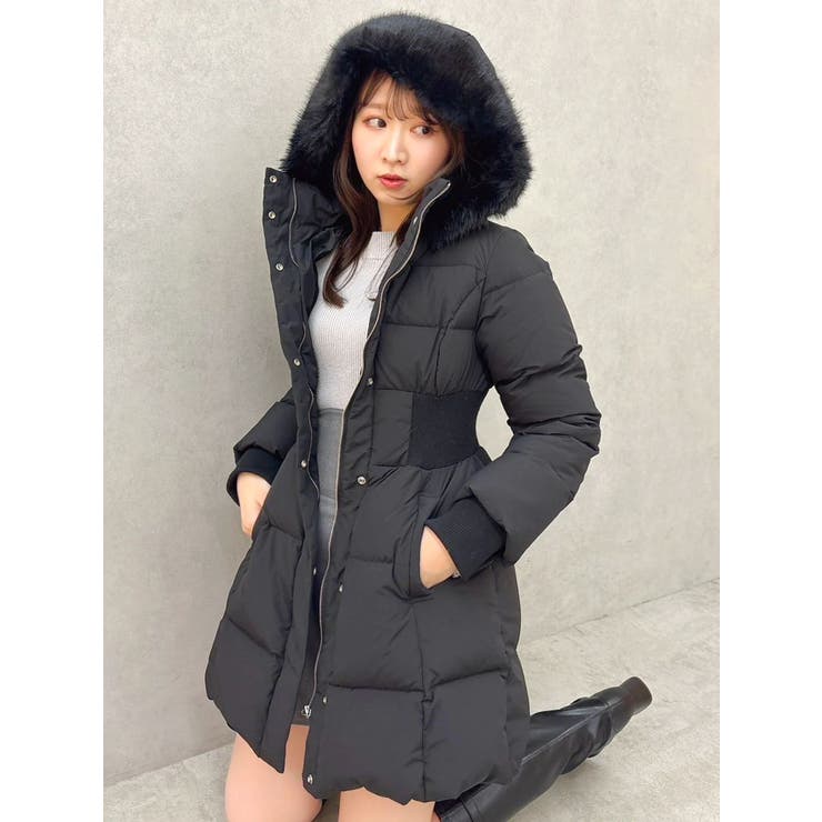 ウエストマークレディダウンコート[品番：MKSW0067664]｜dazzlin