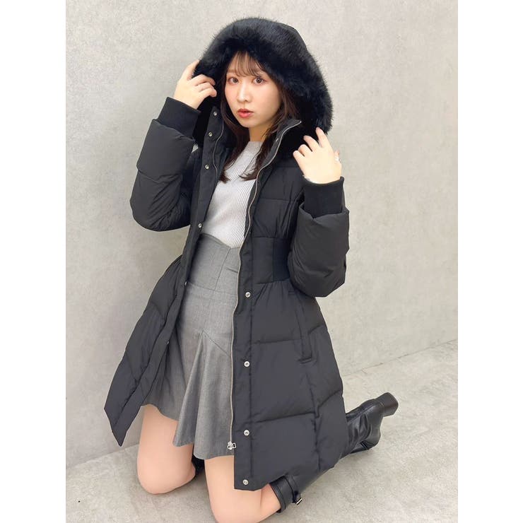 ウエストマークレディダウンコート | dazzlin | 詳細画像50 