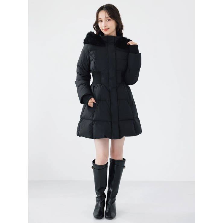 ウエストマークレディダウンコート | dazzlin | 詳細画像7 