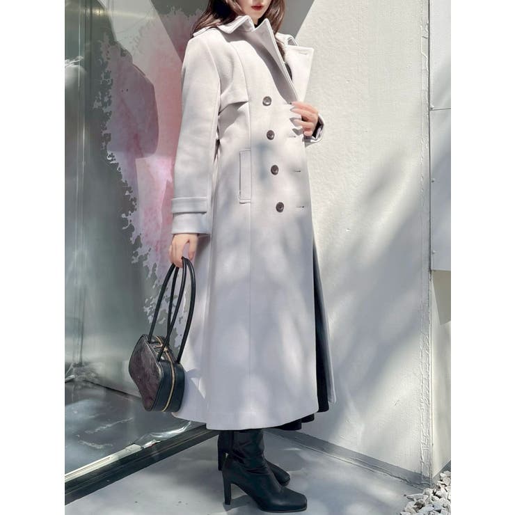 2WAYカラーウールライクトレンチコート | dazzlin | 詳細画像28 