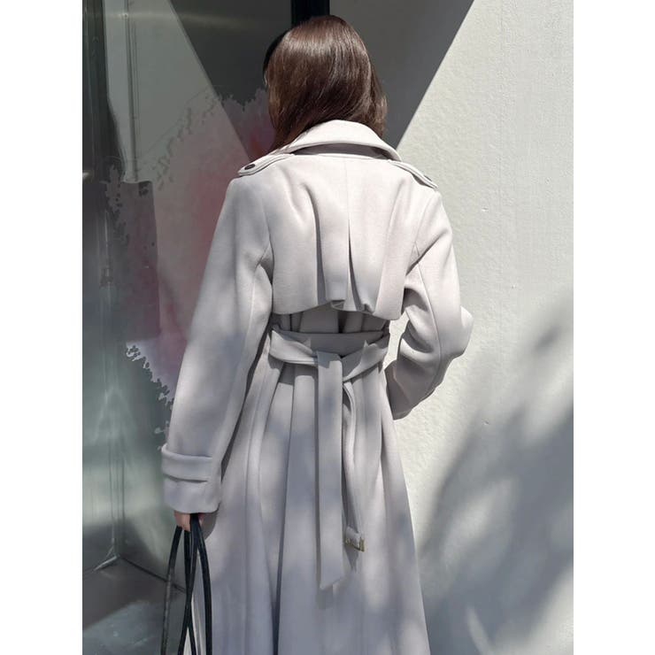 2WAYカラーウールライクトレンチコート | dazzlin | 詳細画像29 