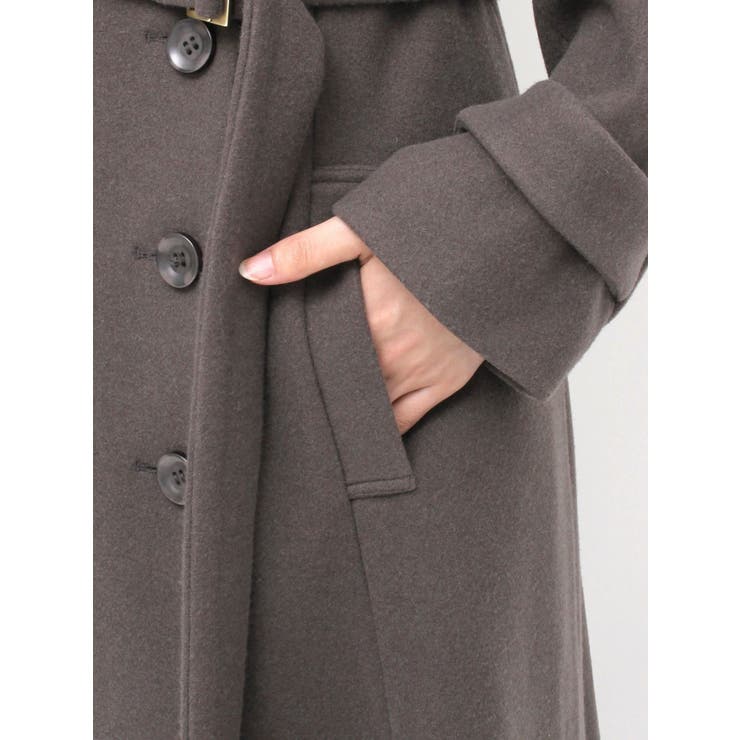 2WAYカラーウールライクトレンチコート | dazzlin | 詳細画像47 