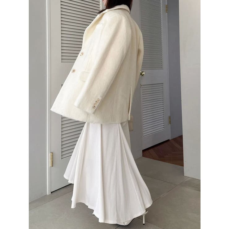 【WEB限定カラーあり】ヘアリーミドルジャケット | dazzlin | 詳細画像48 