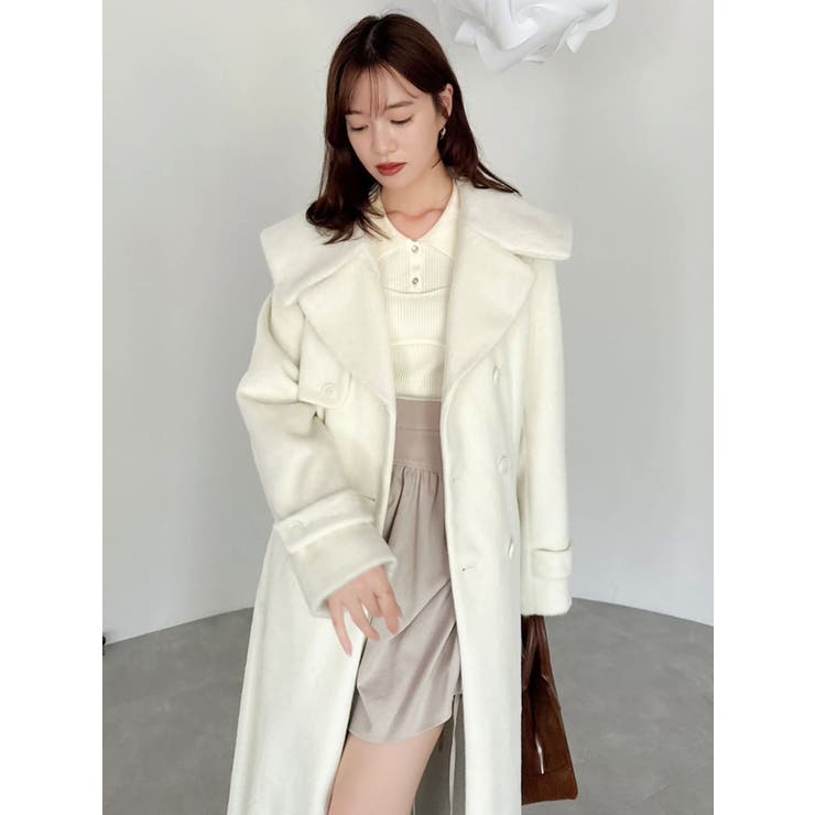 セーラービッグカラーコート | dazzlin | 詳細画像10 