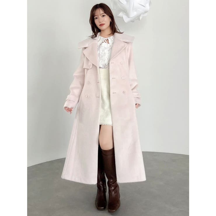 セーラービッグカラーコート | dazzlin | 詳細画像23 