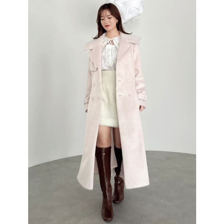 セーラービッグカラーコート | dazzlin | 詳細画像25 