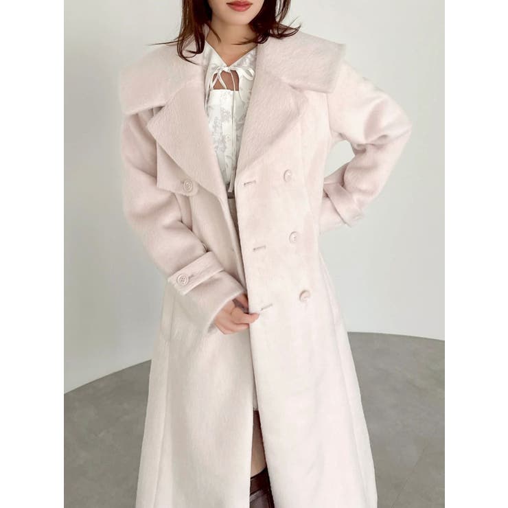 セーラービッグカラーコート | dazzlin | 詳細画像28 