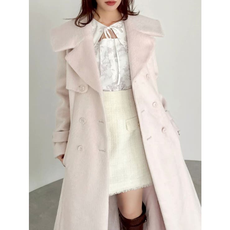 セーラービッグカラーコート | dazzlin | 詳細画像30 