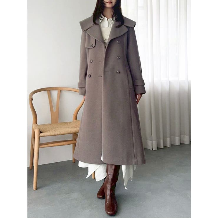 セーラービッグカラーコート | dazzlin | 詳細画像33 