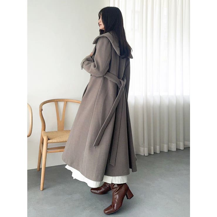 セーラービッグカラーコート | dazzlin | 詳細画像34 