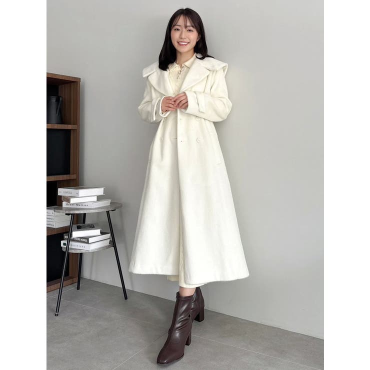 セーラービッグカラーコート | dazzlin | 詳細画像38 