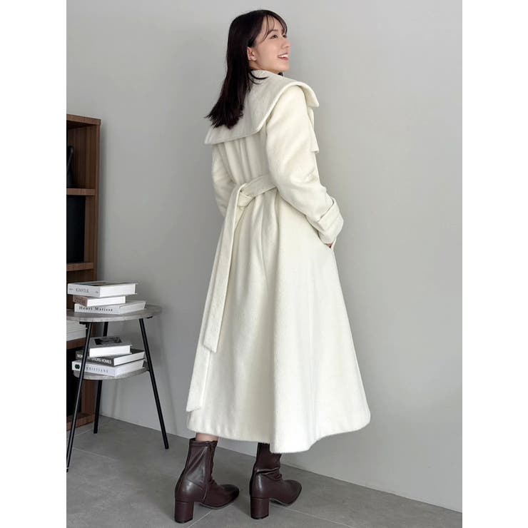 セーラービッグカラーコート | dazzlin | 詳細画像39 