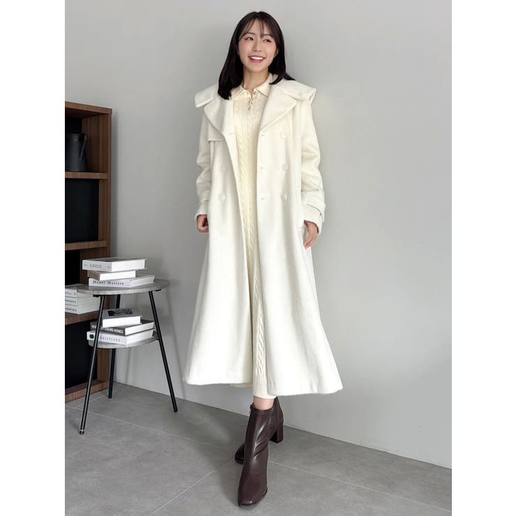 セーラービッグカラーコート | dazzlin | 詳細画像41 