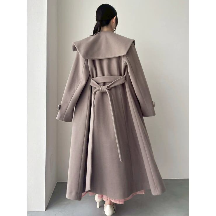 セーラービッグカラーコート | dazzlin | 詳細画像48 