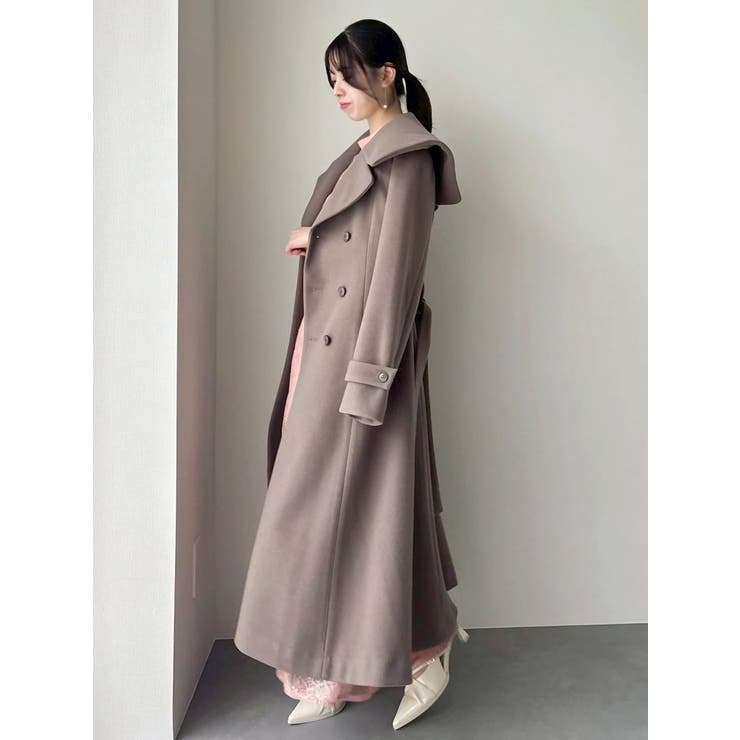 セーラービッグカラーコート | dazzlin | 詳細画像49 