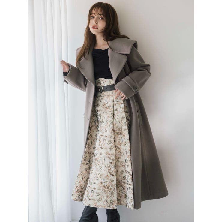 セーラービッグカラーコート | dazzlin | 詳細画像5 