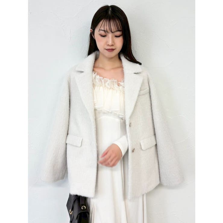 シャギーテーラージャケット | dazzlin | 詳細画像11 