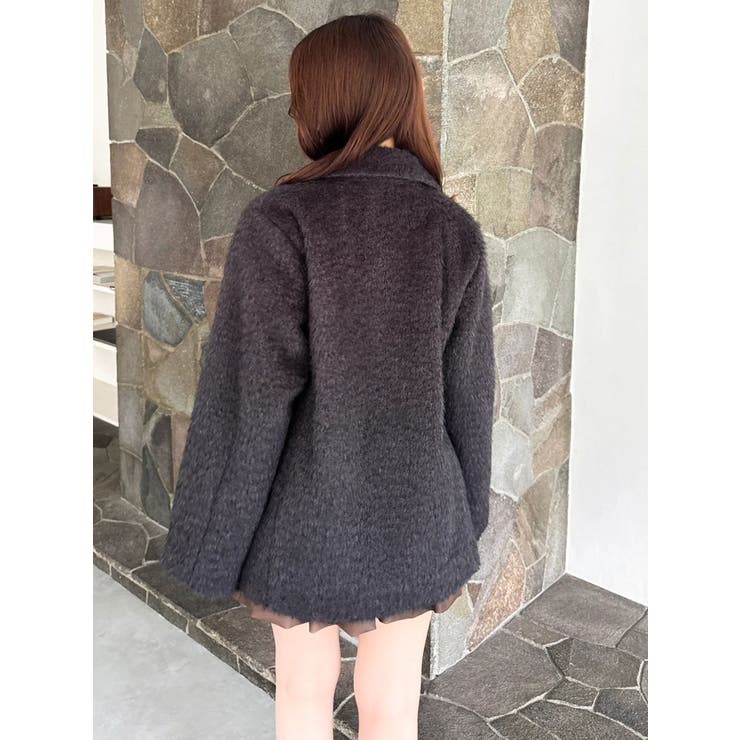 シャギーテーラージャケット | dazzlin | 詳細画像21 