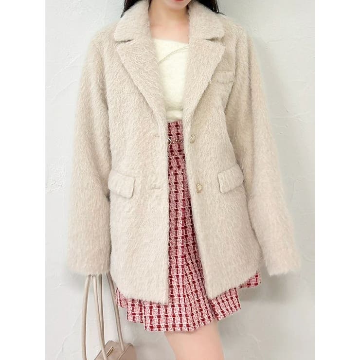 シャギーテーラージャケット | dazzlin | 詳細画像22 