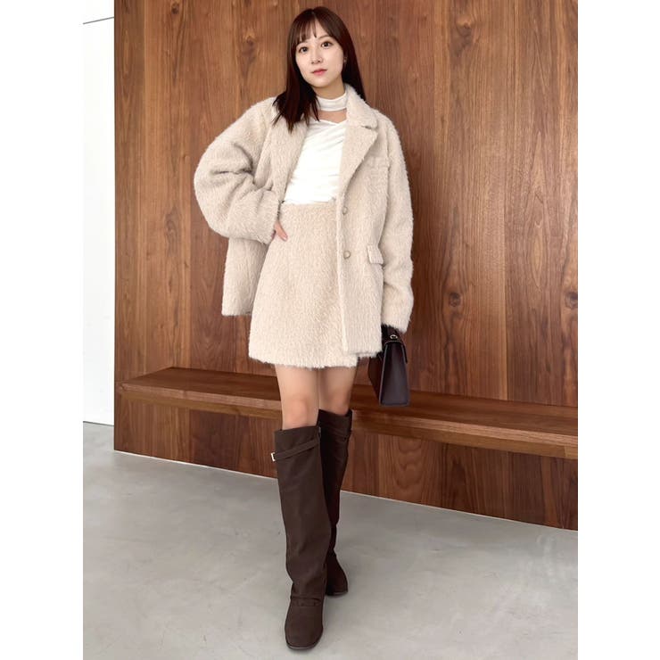 シャギーテーラージャケット | dazzlin | 詳細画像29 