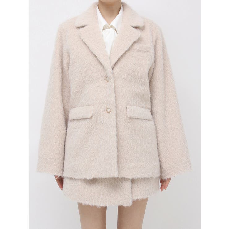 シャギーテーラージャケット | dazzlin | 詳細画像31 